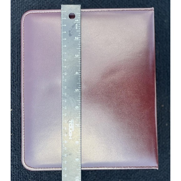 Vintage Franklin Quest Burgundy Leather Organizer Planner USA Ring Binder CL4044 - Picture 10 of 10